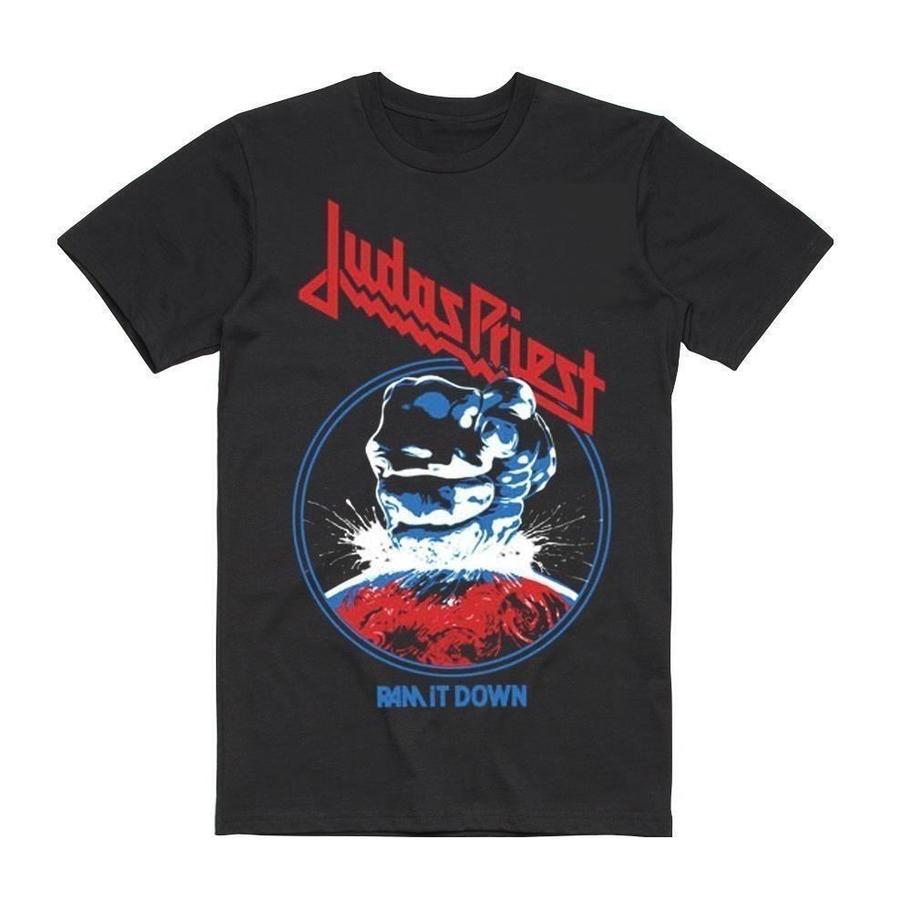 Judas Priest Ram It Down Heavy Metal Rock Band Music Fan T-Shirt
